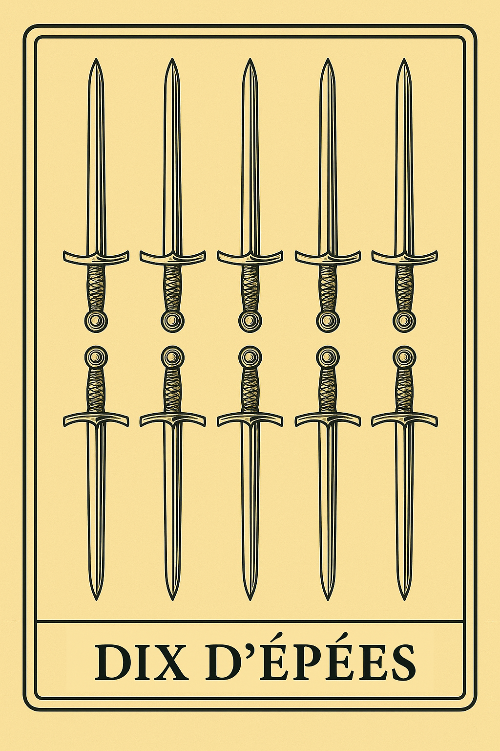 Dix de Épées
